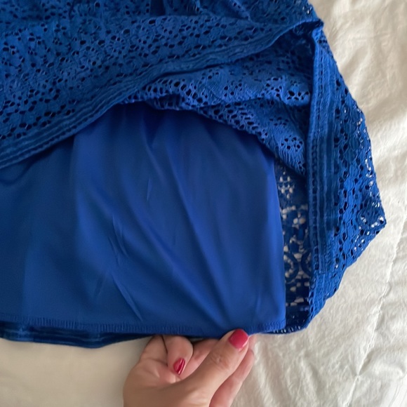 Ruby Rox Tween Teen Girls Dress in small. NEW NWT approx 6-7 years old Blue - Picture 5 of 6